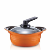 Roichen_Premium_ glass pot_ 24_ low casserole